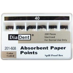 DiaDent Absorbent Paper Points Spillproof