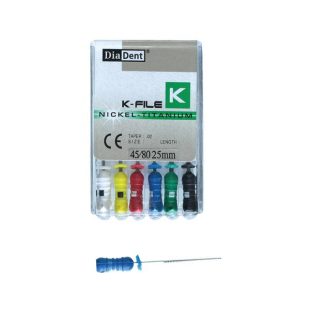 DiaDent K-Files Nickel Titanium
