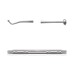 AMERICAN EAGLE Burnisher 26-28 Ball-Football TT Double Ended Stainless Steel Handle 1/4 in