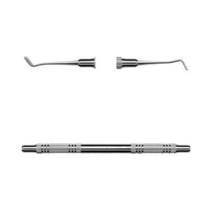 AMERICAN EAGLE Carver Plastic Filling Instrument PFI D3 TT Double Ended SS Handle 1/4 in