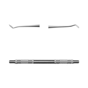 Discoid-Cleoid 3-6 TT Double Ended Stainless Steel Handle 1/4 in
