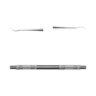 AMERICAN EAGLE Carver IPC Minnesota 1 TT Double Ended Stainless Steel Handle 1/4 in