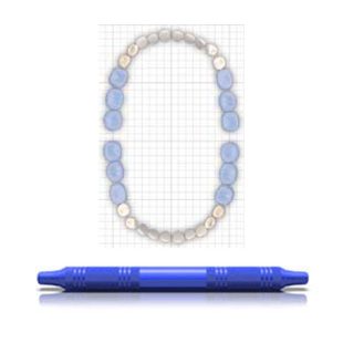 AMERICAN EAGLE XP² Technology™ Scaler M23, Double Ended Blue Resin Handle 3/8 in
