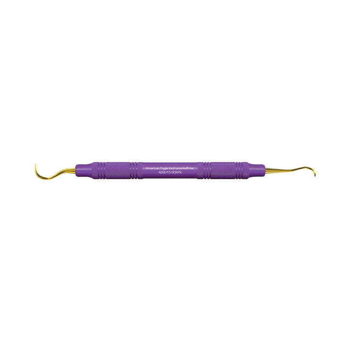 AMERICAN EAGLE Talon Tough™ Scaler U15-30 TT Double Ended Purple Resin Handle 3/8 in
