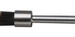 Prophy Brushes Chrome Finish with Black Nylon Pointed Bristles Latch 36/bag