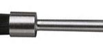 Prophy Brushes Chrome Finish with Black Nylon Flat Bristles Latch 36/bag