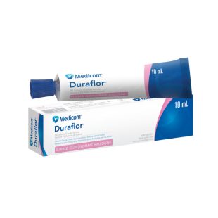 MEDICOM Duraflor Original 5% Sodium Fluoride Varnish Bubble Gum 10 ml tube