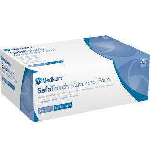 MEDICOM Advanced Form Blue Nitrile Gloves