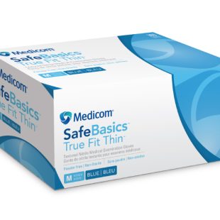 MEDICOM SafeBasics True Fit Thin, Nitrile Powder Free Gloves
