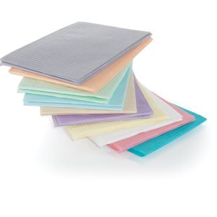 MEDICOM Dry-Back 2 Ply Bibs