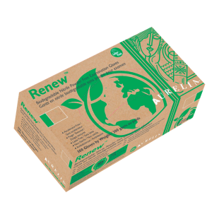 AURELIA Renew Biodegradable Nitrile Powder Free Gloves Green