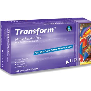AURELIA Transform 100, Nitrile Powder Free Exam Gloves