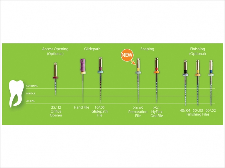 COLTENE HyFlex EDM One File NiTi System