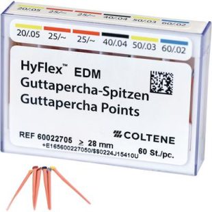 COLTENE HyFlex EDM Gutta Percha Points