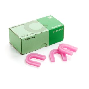 COLTENE Hygenic U-Shaped Occlusal Rim Wax Pink 100/box