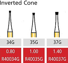 COLTENE Alpen Speedster Carbide Inverted Cone Operative Bur