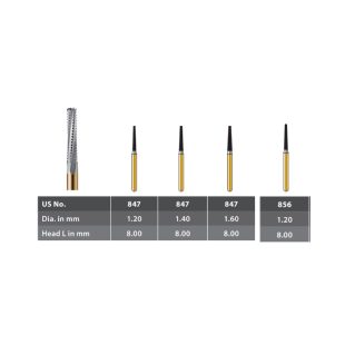 COLTENE Alpen Speedster Carbide C&B Prep Modified Flat End Taper Bur