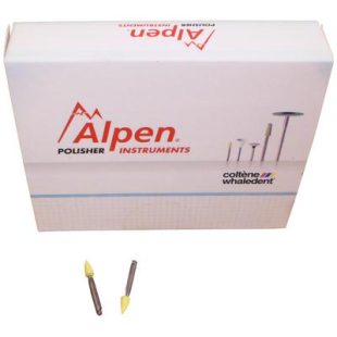 COLTENE Alpen Composite Polisher Extra Fine Mini Point Grey RA 5/pk