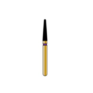 COLTENE Alpen X1 Single-Use Sterile Diamond Long Round End Taper Bur #856L-018 EF FG 25/