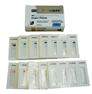 DiaDent Absorbent Paper Points MMPP #M Cell Pack Medium Blue 200/box