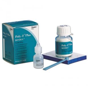 DENTSPLY Poly-F Plus Polycarboxylate Luting Cement 50 g Bottle Kit