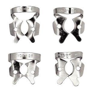KULZER Ivory Winged Specialty SS Clamp