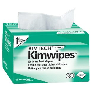 KIMWIPES Delicate Task Wipes 4.4 x 8.4 in 280/box 106606