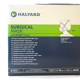Surgical Tie On Mask White 50/box