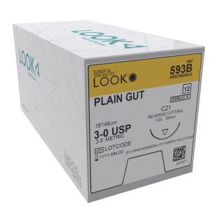 LOOK Sutures Plain Gut