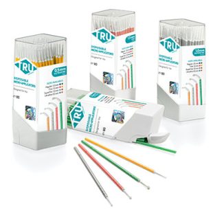 Tru by Microbrush Applicators Regular 2.0 mm Blue 80/pk **