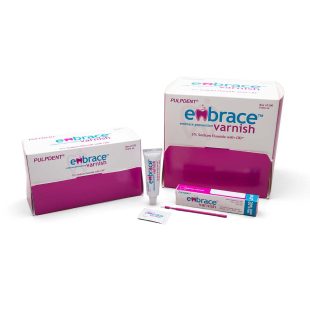 PULPDENT Embrace Varnish 5% Sodium Fluoride with CXP