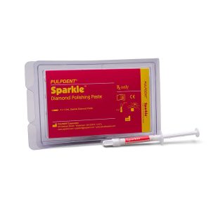 PULPDENT Sparkle Diamond Polishing Paste 3 ml Syringe each