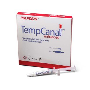 PULPDENT TempCanal Enhanced Temporary Calcium Hydroxide Treatment Paste Syringe Kit