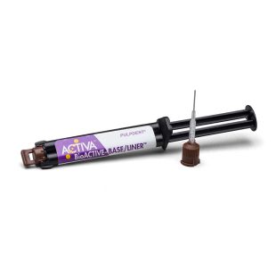 PULPDENT Activa BioACTIVE Base/Liner 5 ml Syringe and 20 Tips