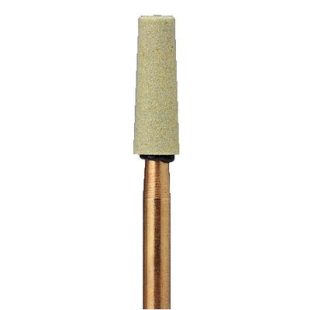 SHOFU Dura-Green DIA Stone ISO #025 Tapered Cylinder TC4 HP 3/pk
