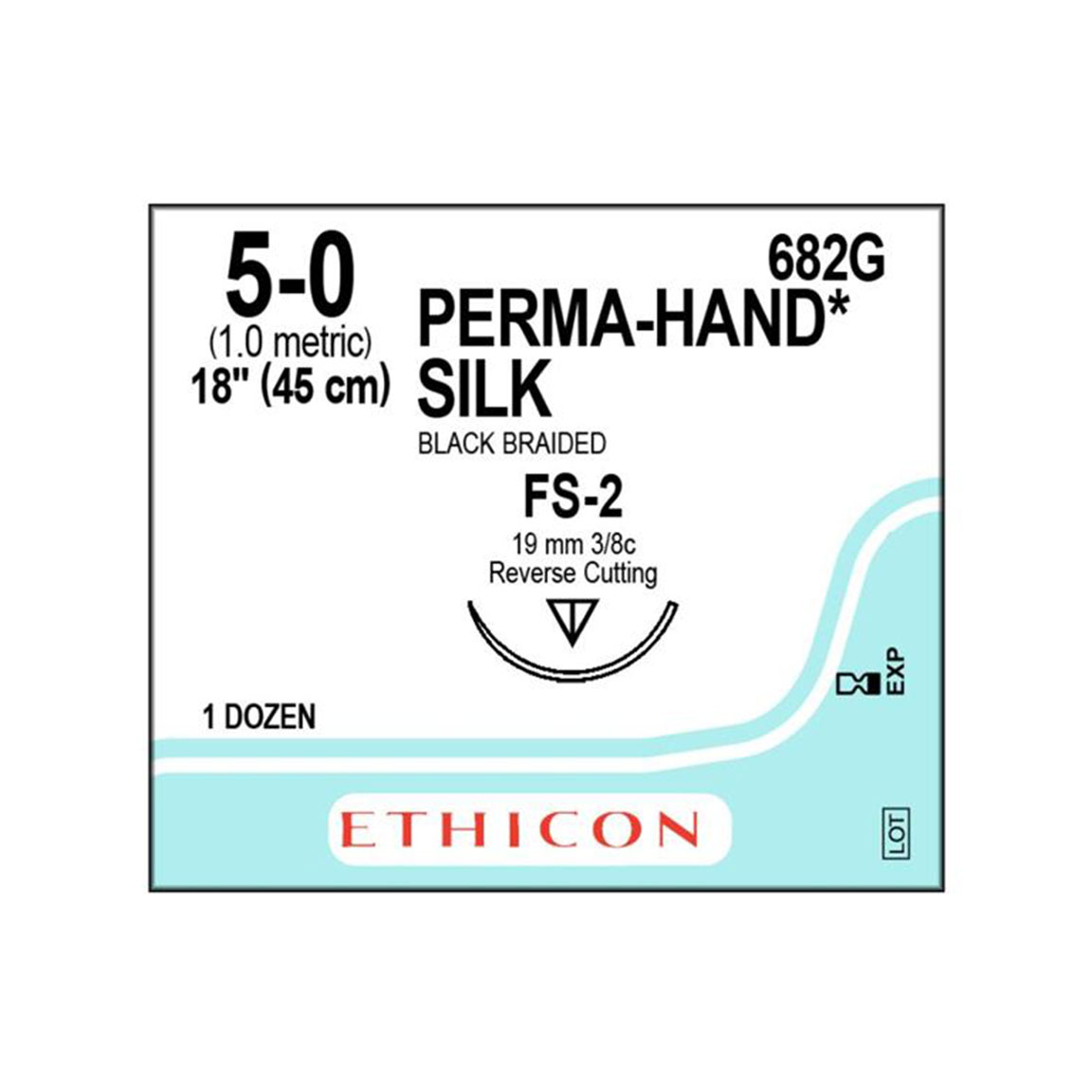 ETHICON Sutures Perma-Hand Silk