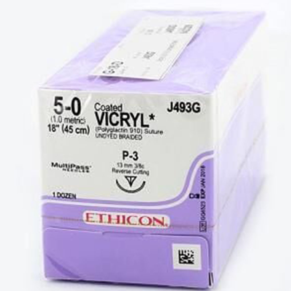 ETHICON Sutures Coated Vicryl