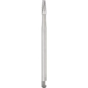 SSW Carbide Taper/Flat End Cross Cut Fissure SL Sterile Bur #702 OS FG 25/pk