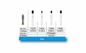 SSW Carbide Trimming and Finishing Egg Bur