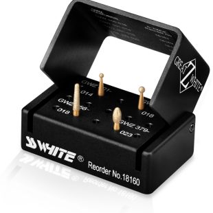 SSW Great White Z Diamond Burs Introductory Kit with Bur Block