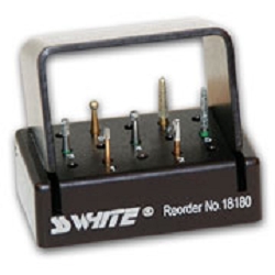 SSW Complete Restoration Removal Kit Carbide and Diamond Burs with Bur Block