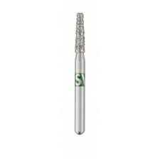 SSW Piranha Single-Use Diamond Modified Flat End Taper Bur #847KR - 018 C FG 25/pk