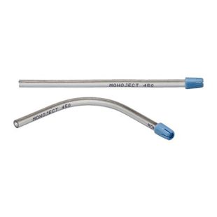 Monoject 450 Saliva Ejectors Clear/Blue 250/bag