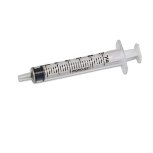 Monoject 3 cc Syringe with Luer Lock Tip 100/box