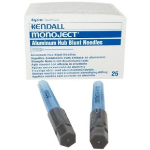 Monoject Rigid Pack Blunt Cannula 15 G 25/box