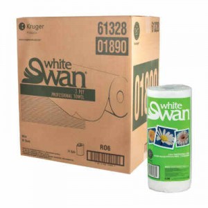 White Swan Professional Towels Single Wrapped Roll