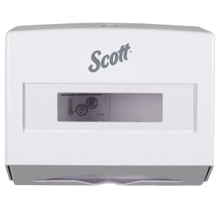 KC Scottfold Towel Dispenser 10.75 x 9 x 4.5 in Compact White (09214)