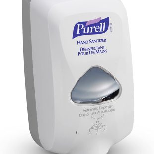 Purell TFX Plastic Touch Free White Dispenser for Hand Sanitizer (2720-12)