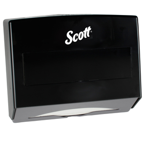 Scottfold Compact Towel Dispenser Black (09215)
