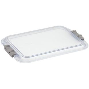 ZIRC Safe-Lok Cover for Mini Tray Size F Non-Autoclavable 9.88 x 6.63 x 1 in